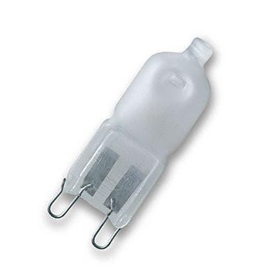 40W 120V T4 G9 Halopin Halogen Frosted Bulb by Holtkoetter - Starlight Lighting USA and Canada